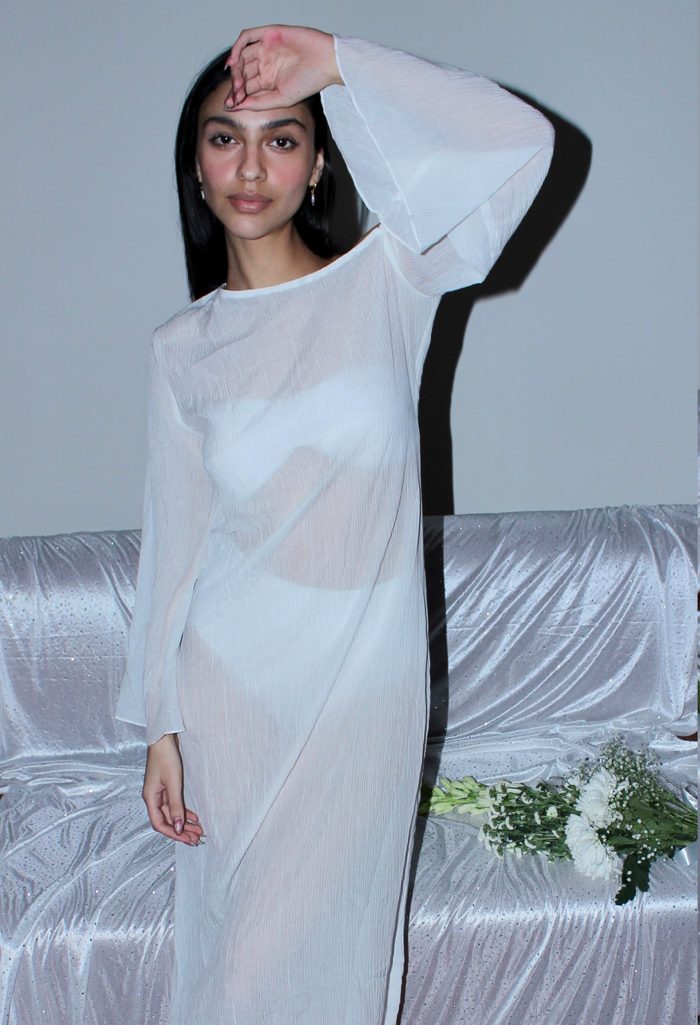 Off Shoulder Coverup Dress