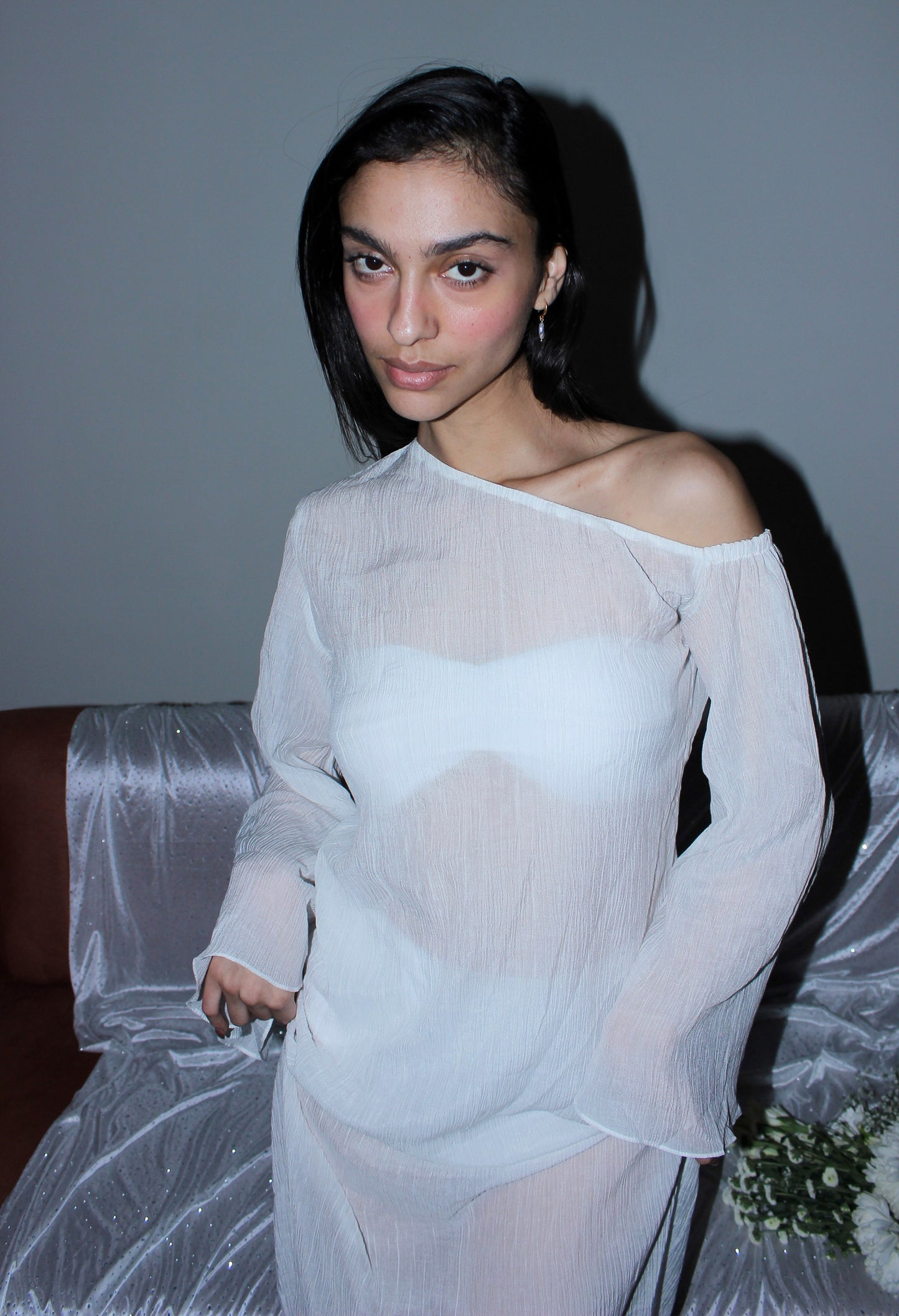 Off Shoulder Coverup Dress