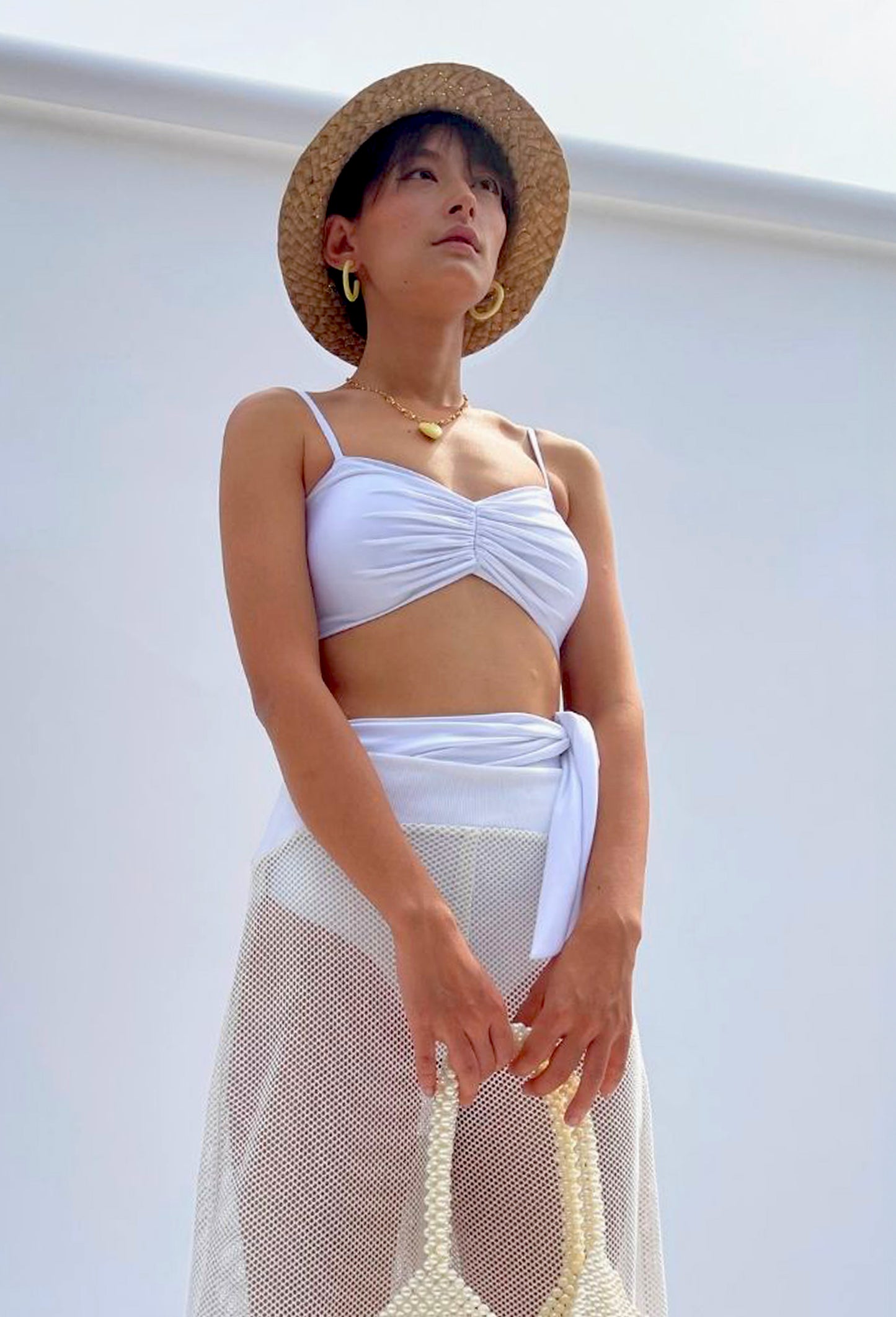 White Set Sail Swim Set