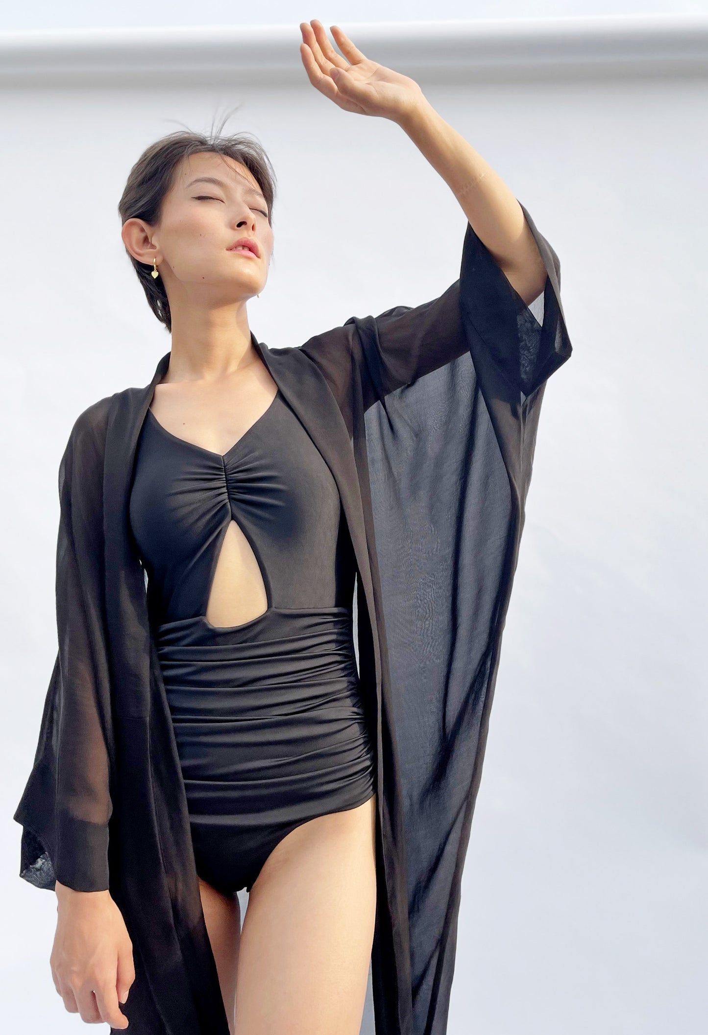 100% Silk Robe