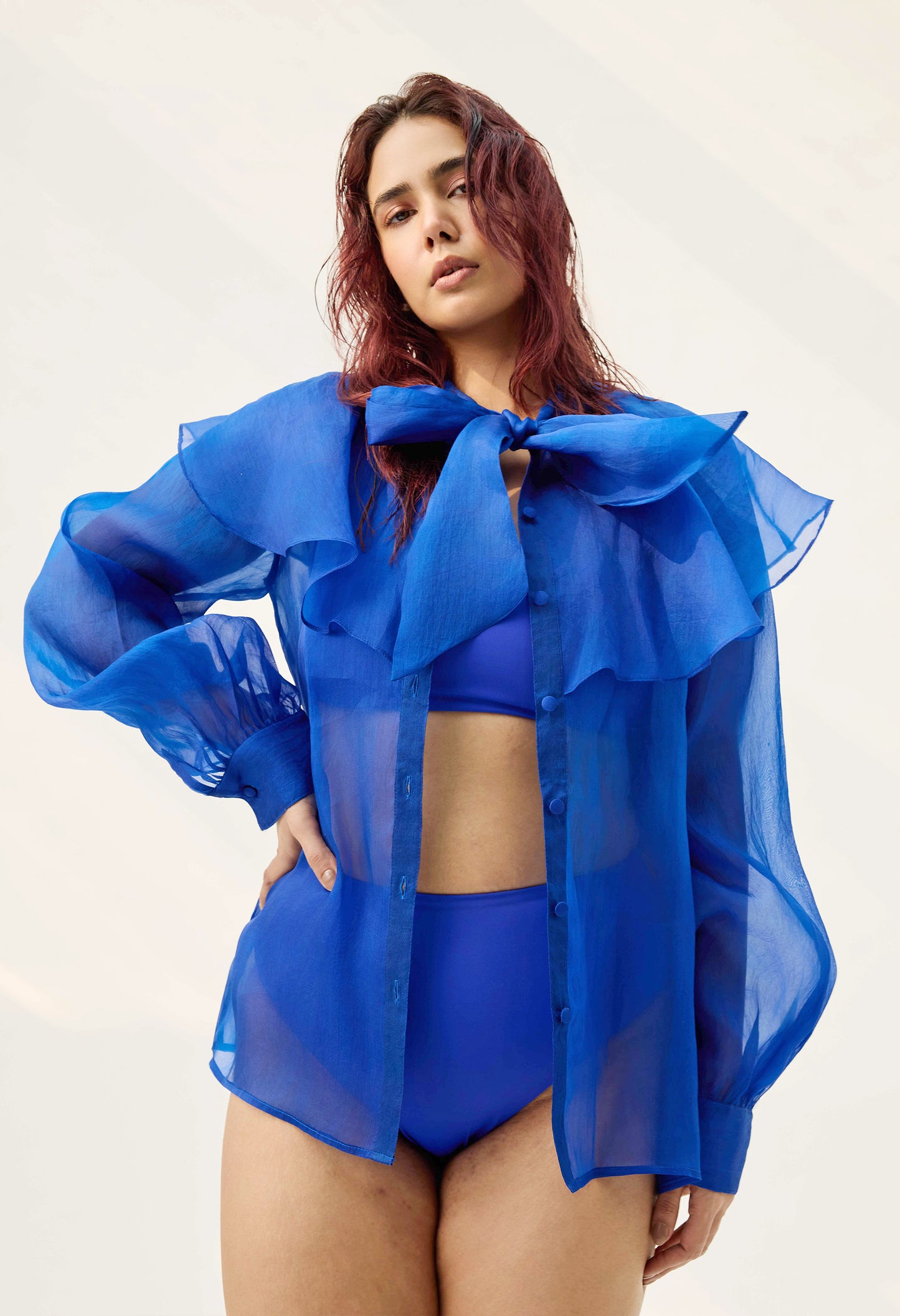 Buttery Tie Up Shirt