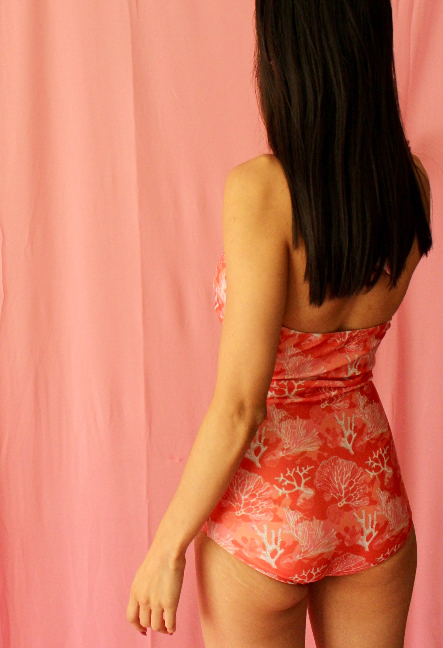 NN Coral Reef Halter Swimsuit