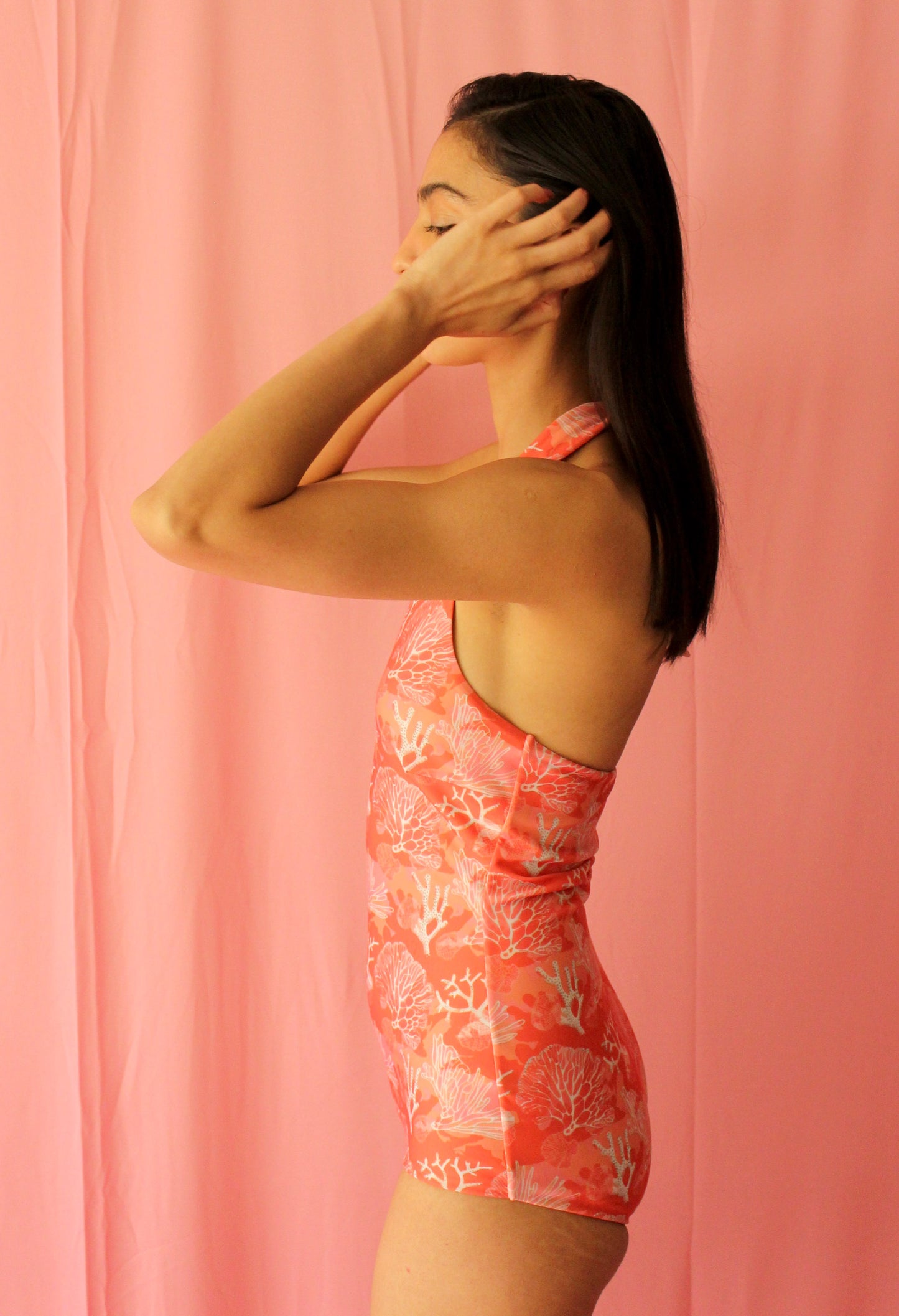 NN Coral Reef Halter Swimsuit