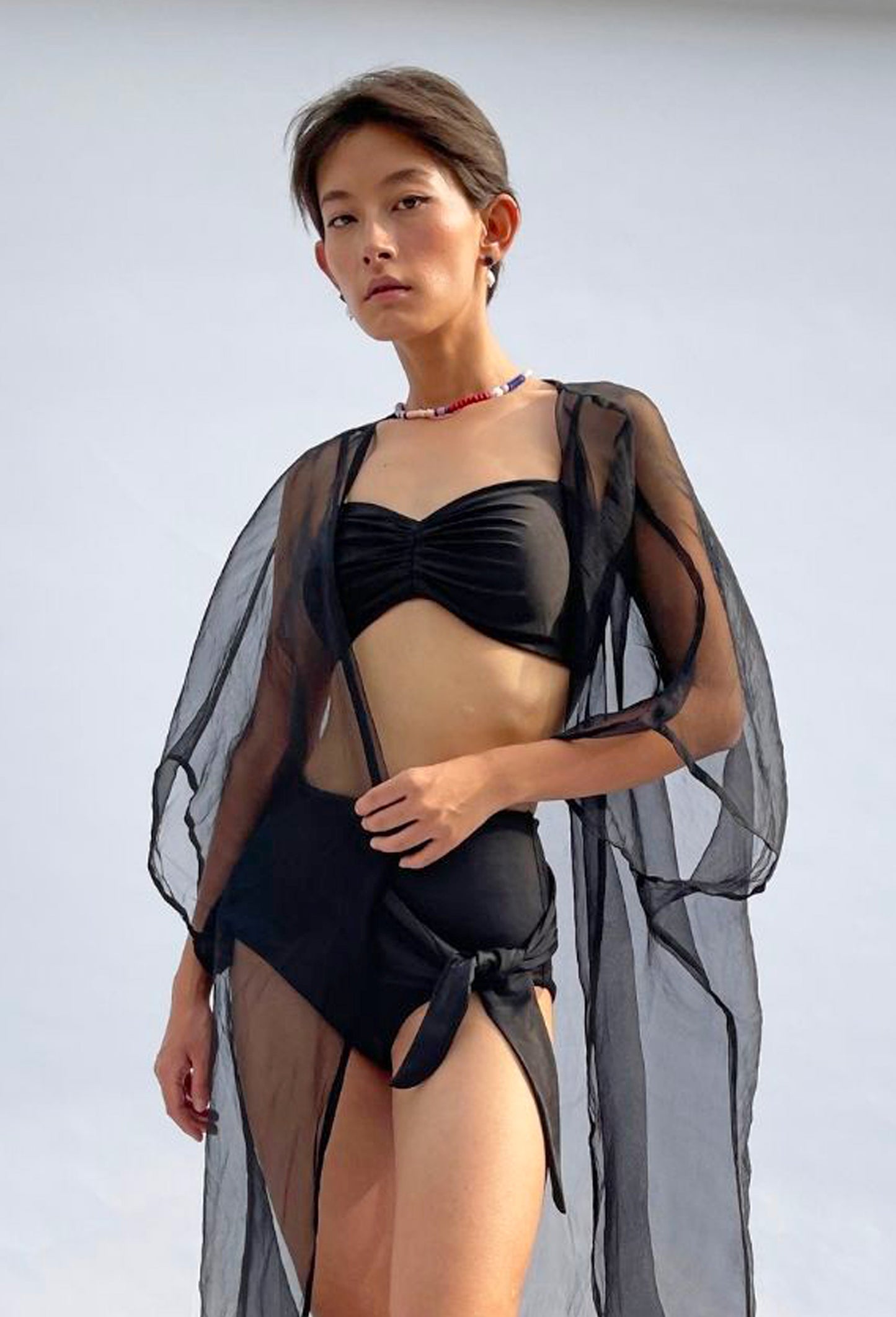 Black Set Sail Swim Set