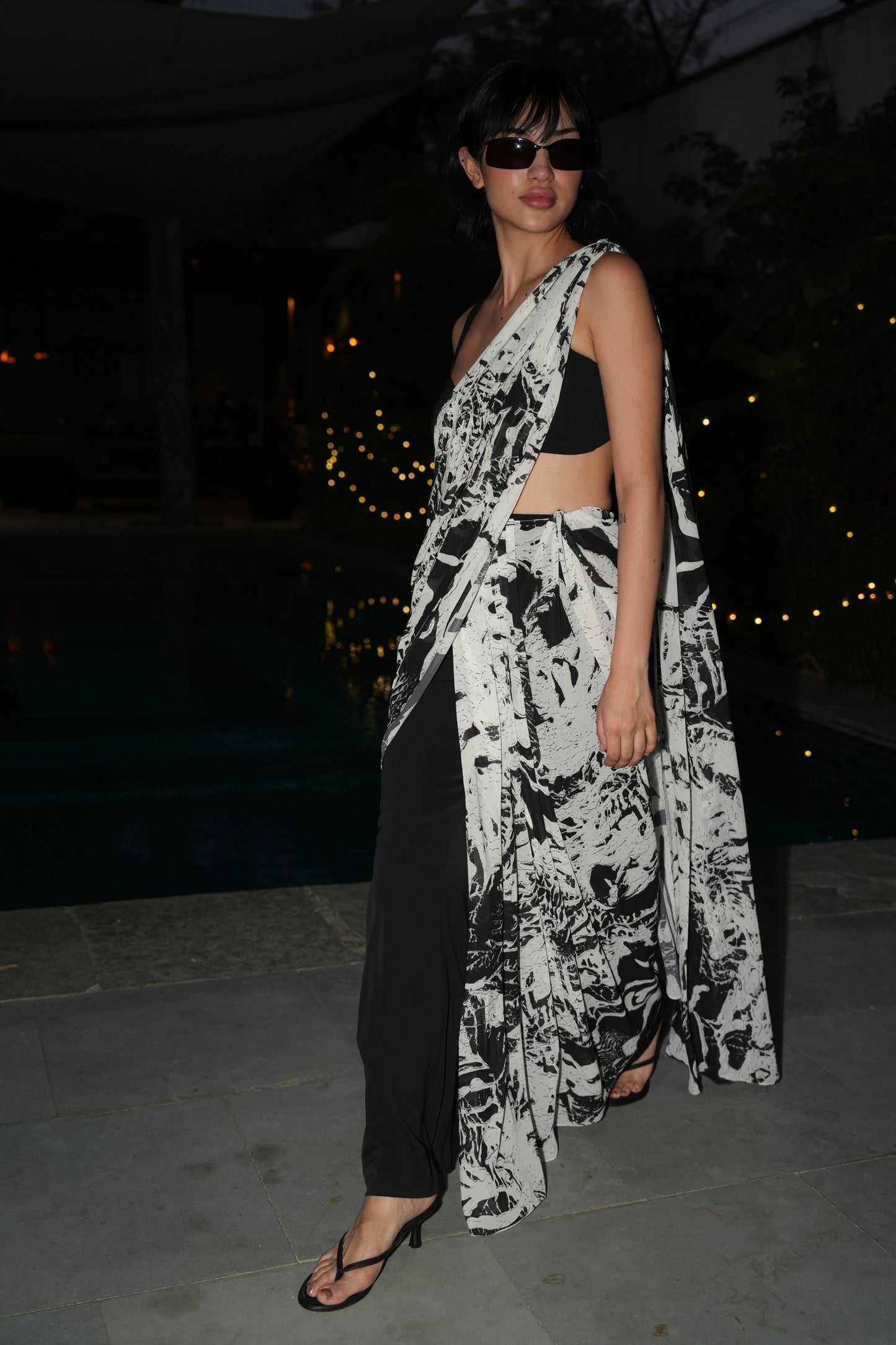 TECTONIC 3 PIECE SARI SET