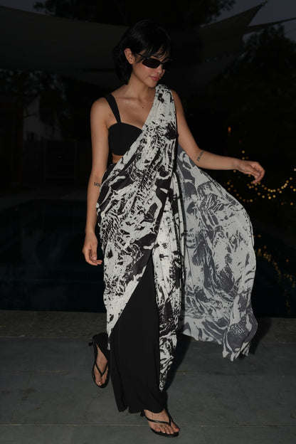 TECTONIC 3 PIECE SARI SET