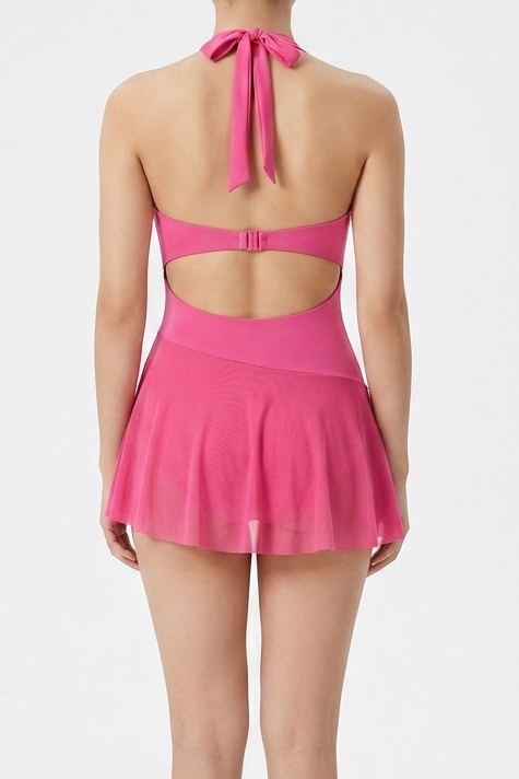 MERLOT SWIM DRESS